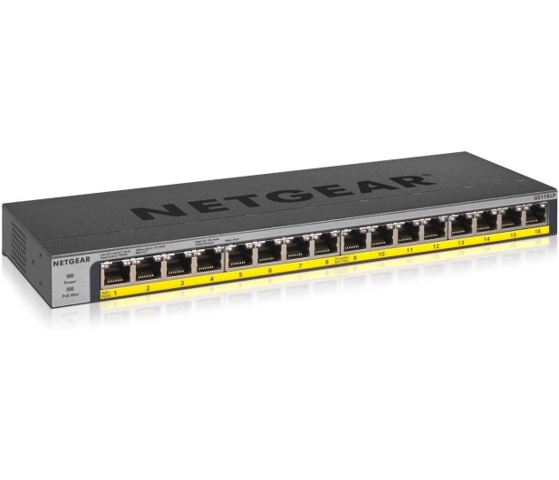 NETGEAR GS116LP 16xGE PoE+ GS116LP-100EUS - 1070289 - zdjęcie 2